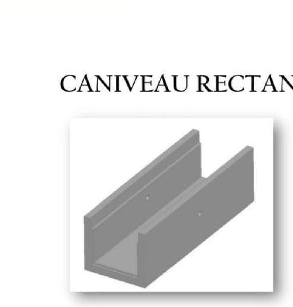 Caniveaux